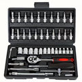46-Piece Mechanic's Tool Set - Black