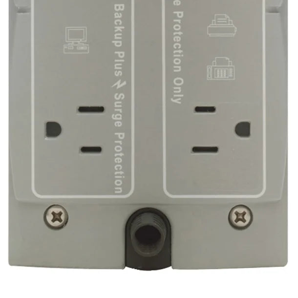 APC® 6-AC Outlet and RJ11/Telco 350-VA/210-Watt Back-UPS®