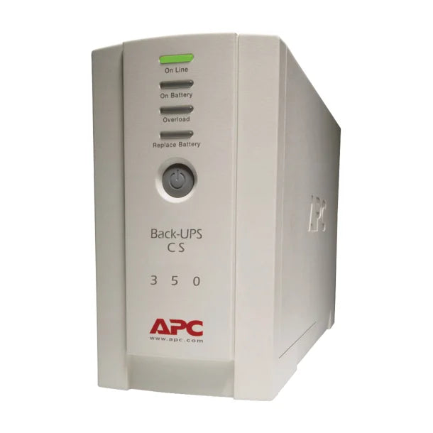 APC® 6-AC Outlet and RJ11/Telco 350-VA/210-Watt Back-UPS®