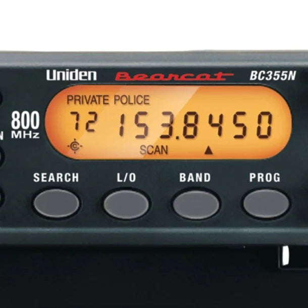 Uniden® Bearcat® Compact Analog Mobile/Base Scanner, BC355N