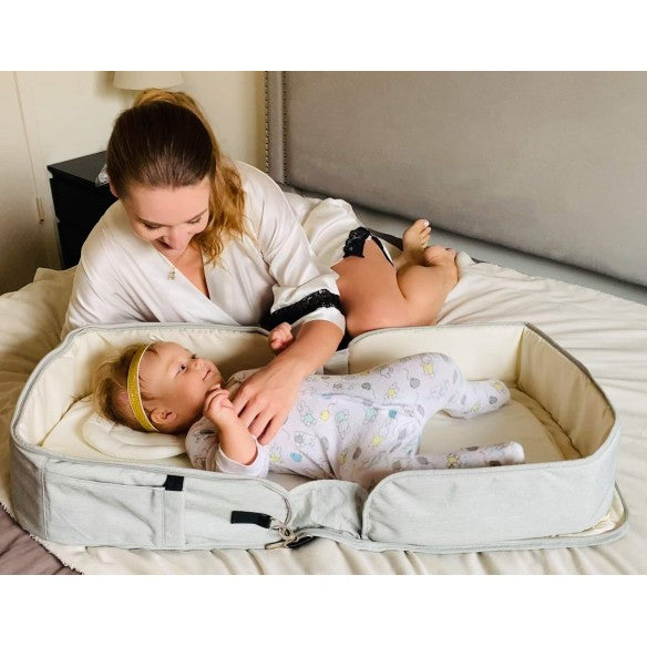 Diaper Bag and Baby Portable Changing Table