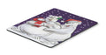Holiday Polar Bears Mouse Pad, Hot Pad or Trivet