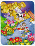 Animals Kayaking Mouse Pad, Hot Pad or Trivet