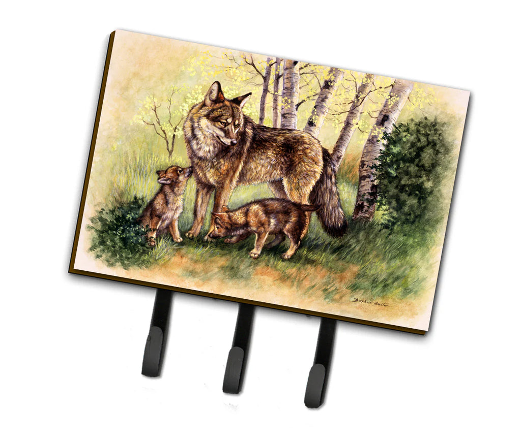Caroline's Treasures Wolves by Daphne Baxter Leash or Key Holder BDBA0115TH68
