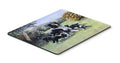 Border Collie Puppies with Momma Mouse Pad, Hot Pad or Trivet