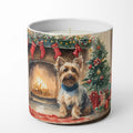 Silky Terrier Cozy Christmas Decorative Soy Candle Nature Soy Wax Essential Oil