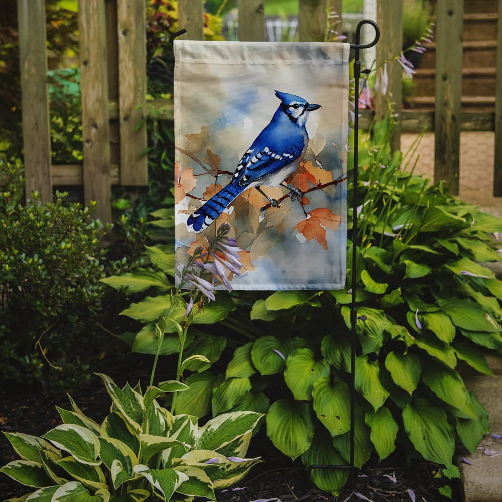 Caroline's Treasures Blue Jay Garden Flag DAC3183GF 11.25" x 15.5"