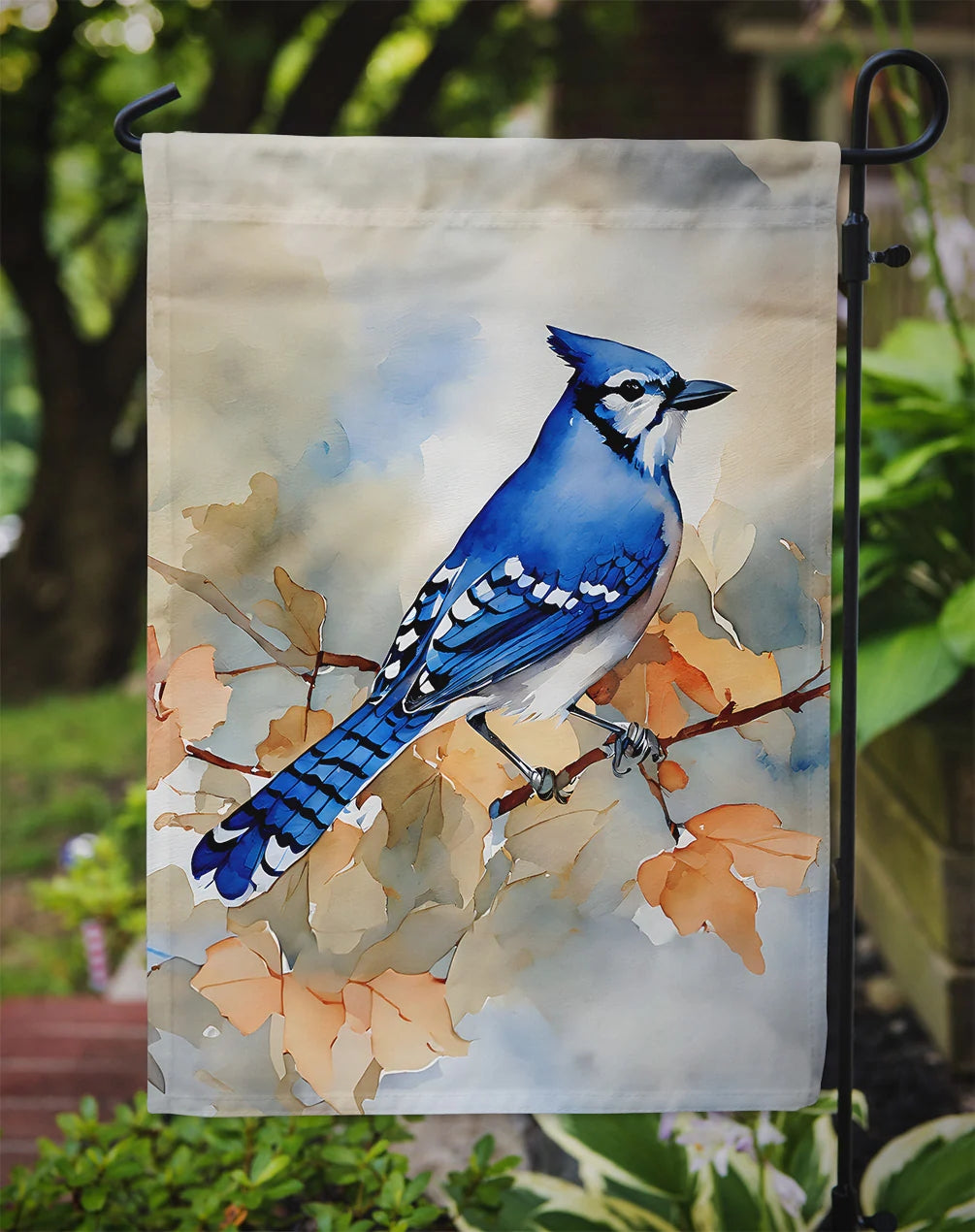 Caroline's Treasures Blue Jay Garden Flag DAC3183GF 11.25" x 15.5"