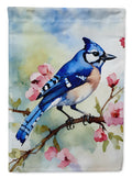 Caroline's Treasures Blue Jay Garden Flag, Garden Size, 11.25" x 15.5", DAC3186GF