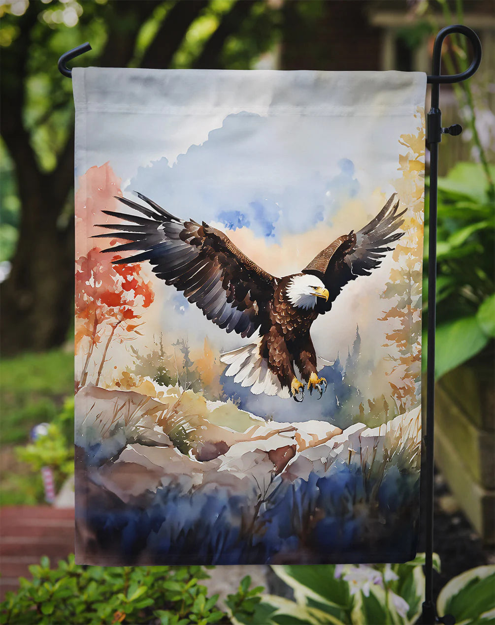 Caroline's Treasures Eagle Garden Flag DAC3213GF 11.25" x 15.5"