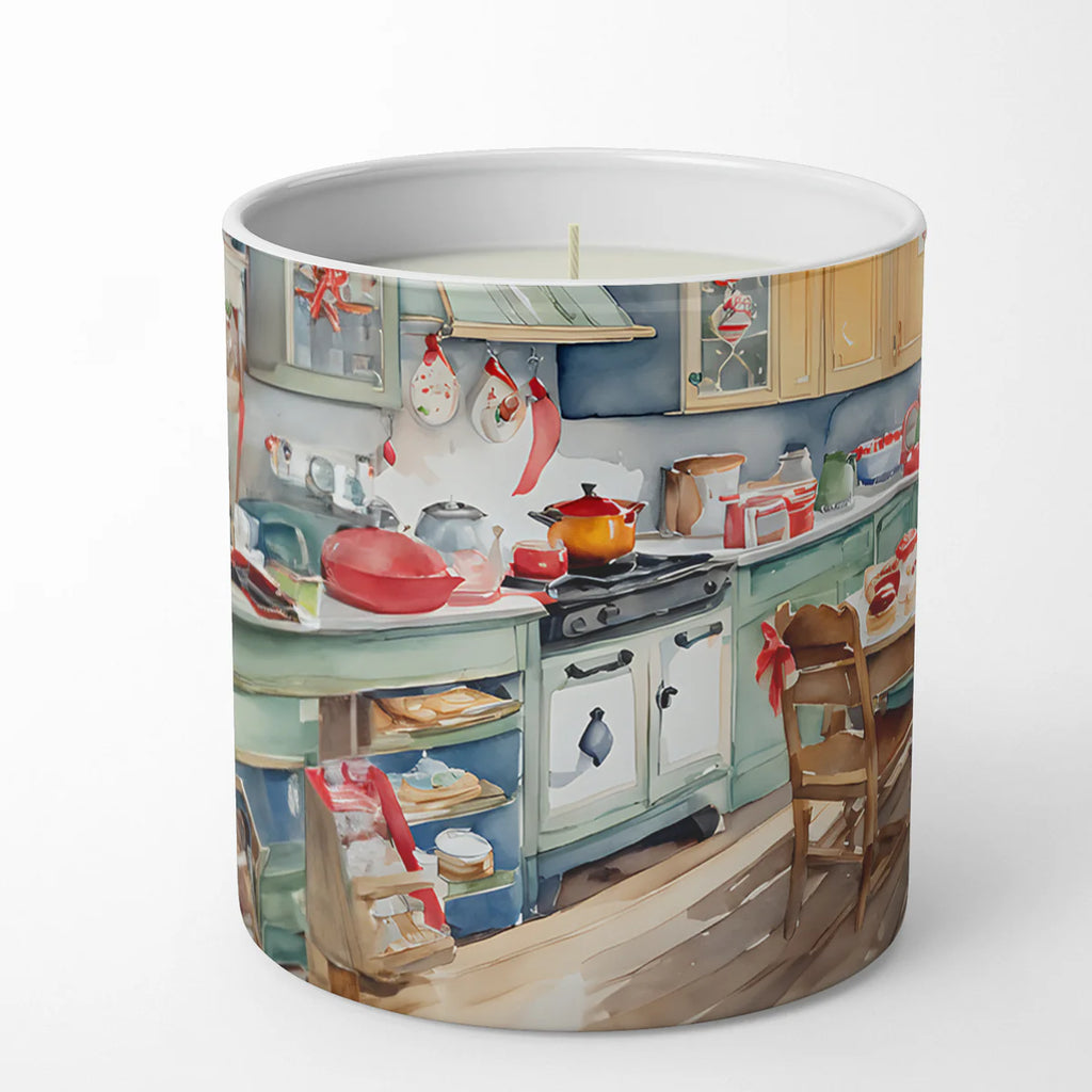 Alaskan Klee Kai Christmas Cookies Decorative Soy Candle Nature Soy Wax Essential Oil