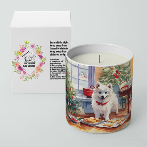American Eskimo Christmas Cookies Decorative Soy Candle Nature Soy Wax Essential Oil