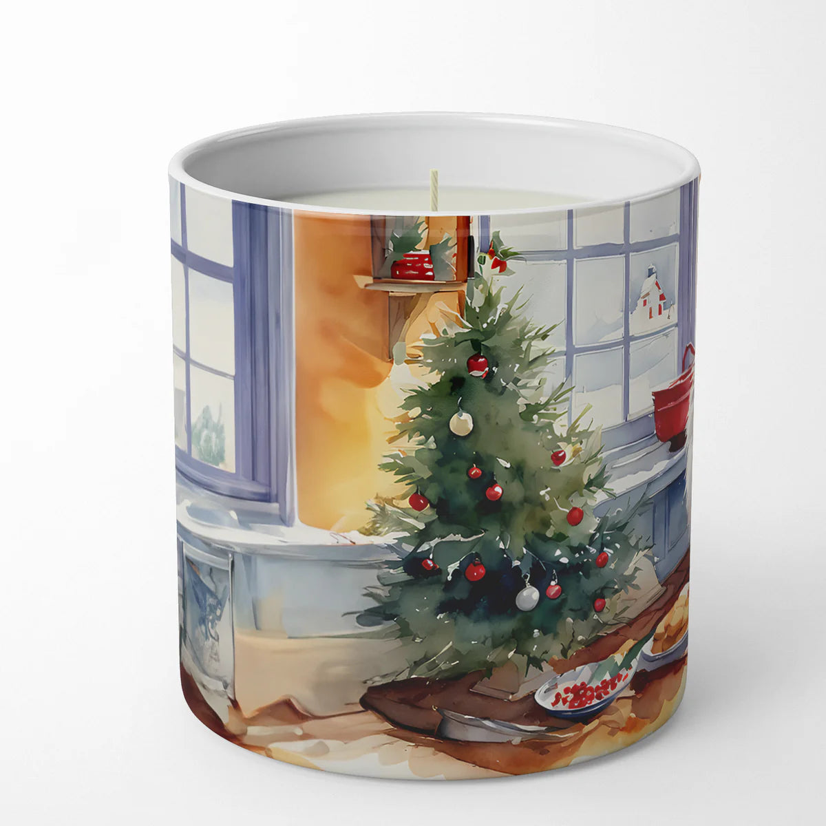 American Eskimo Christmas Cookies Decorative Soy Candle Nature Soy Wax Essential Oil