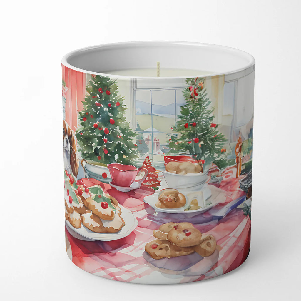 Cavalier Spaniel Christmas Cookies Decorative Soy Candle Nature Soy Wax Essential Oil