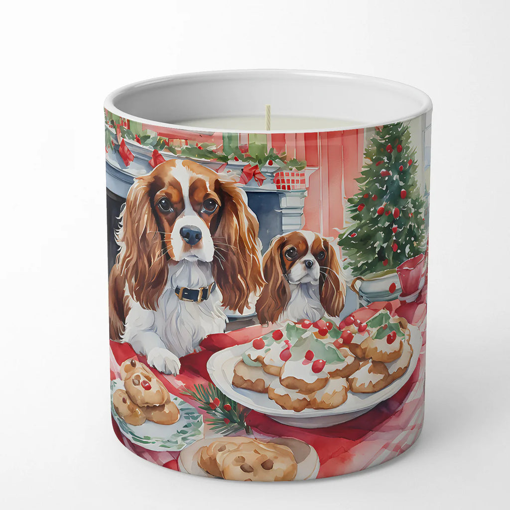 Cavalier Spaniel Christmas Cookies Decorative Soy Candle Nature Soy Wax Essential Oil