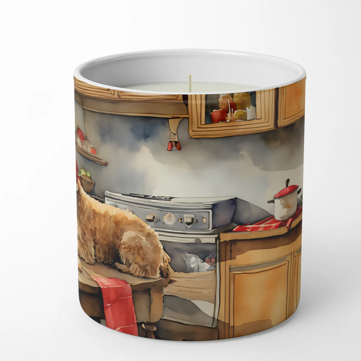 Lakeland Terrier Christmas Cookies Decorative Soy Candle Nature Soy Wax Essential Oil