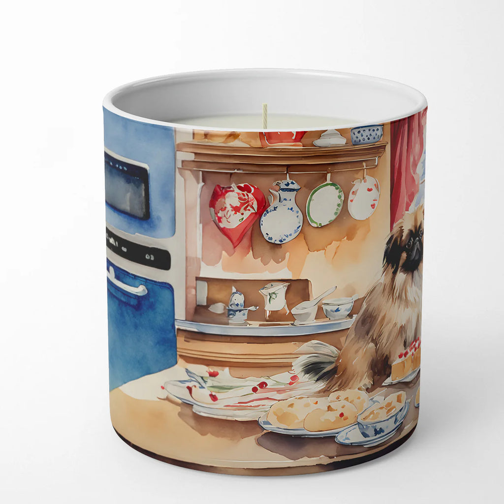 Pekingese Christmas Cookies Decorative Soy Candle Nature Soy Wax Essential Oil