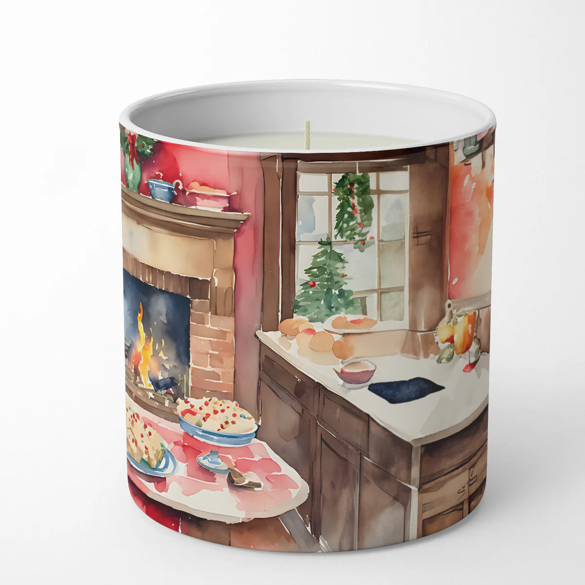 Poodle Christmas Cookies Decorative Soy Candle Nature Soy Wax Essential Oil