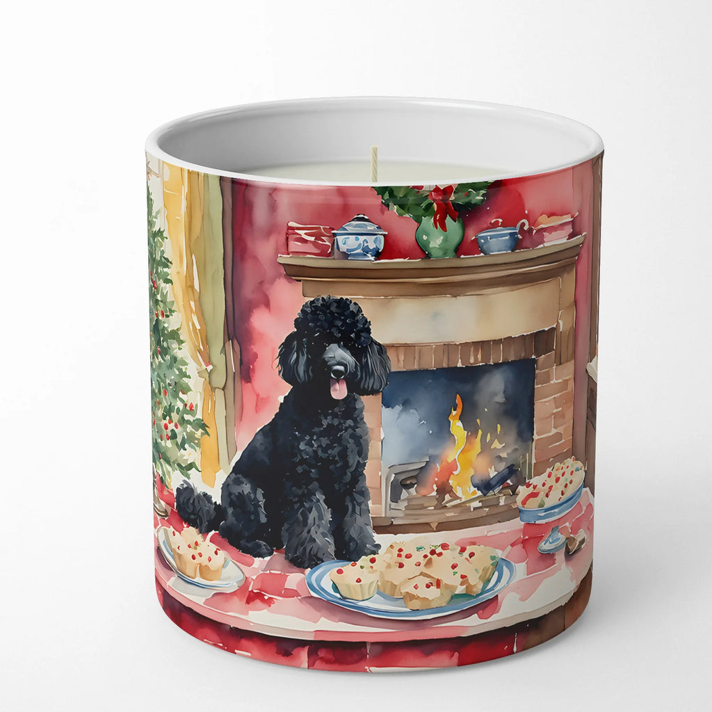 Poodle Christmas Cookies Decorative Soy Candle Nature Soy Wax Essential Oil