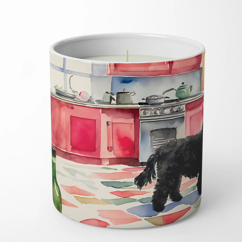 Poodle Christmas Cookies Decorative Soy Candle Nature Soy Wax Essential Oil