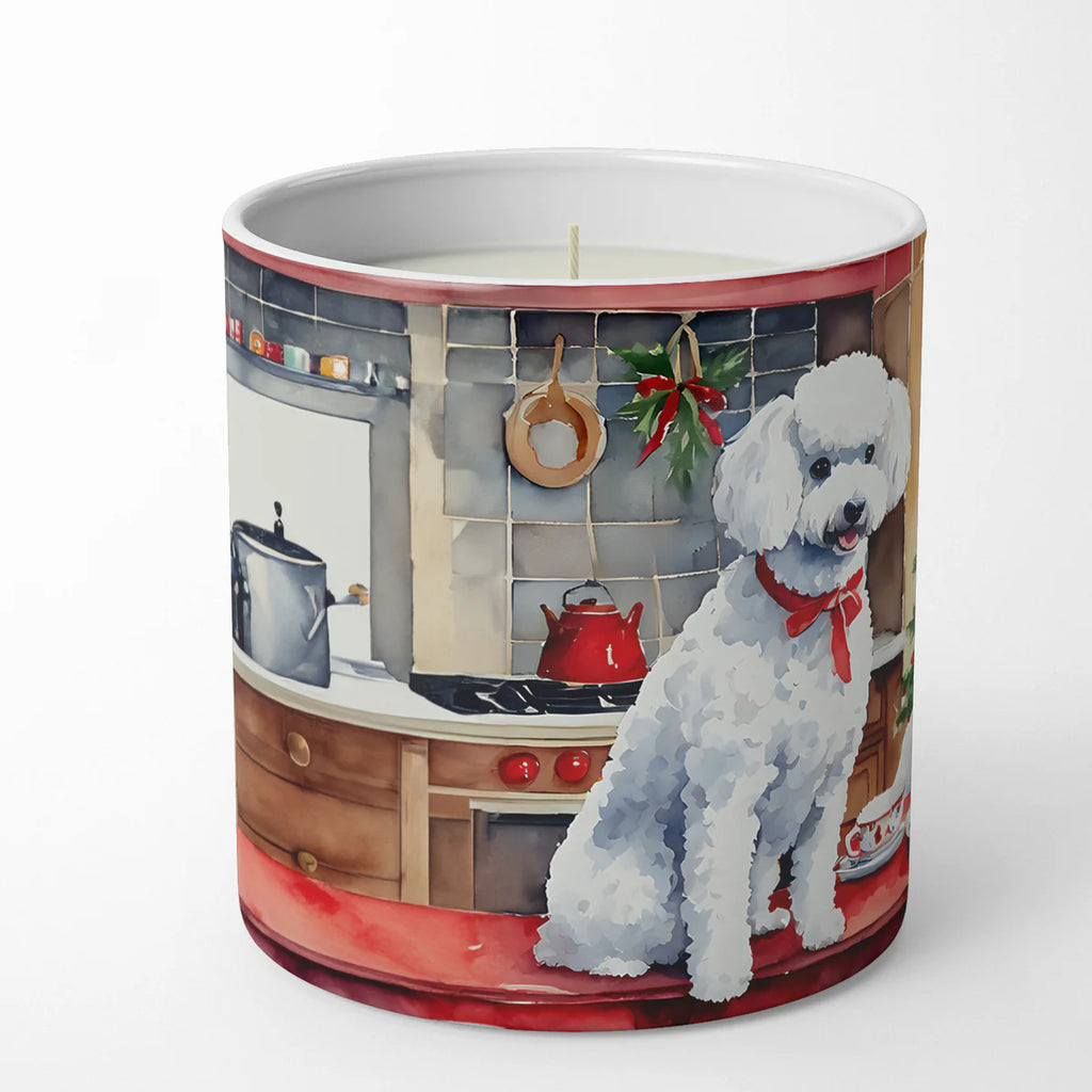 Poodle Christmas Cookies Decorative Soy Candle Nature Soy Wax Essential Oil