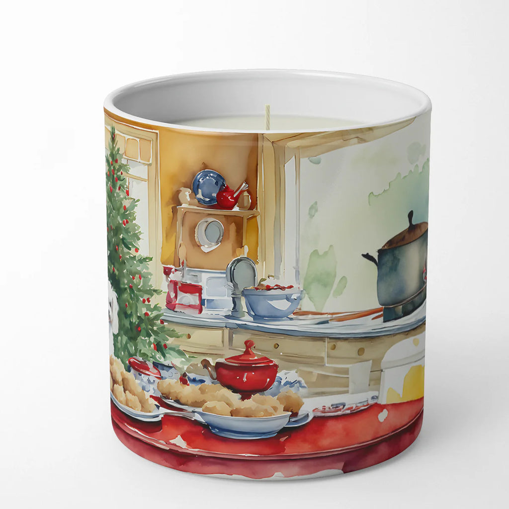 Poodle Christmas Cookies Decorative Soy Candle Nature Soy Wax Essential Oil