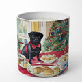 Pug Christmas Cookies Decorative Soy Candle Nature Soy Wax Essential Oil