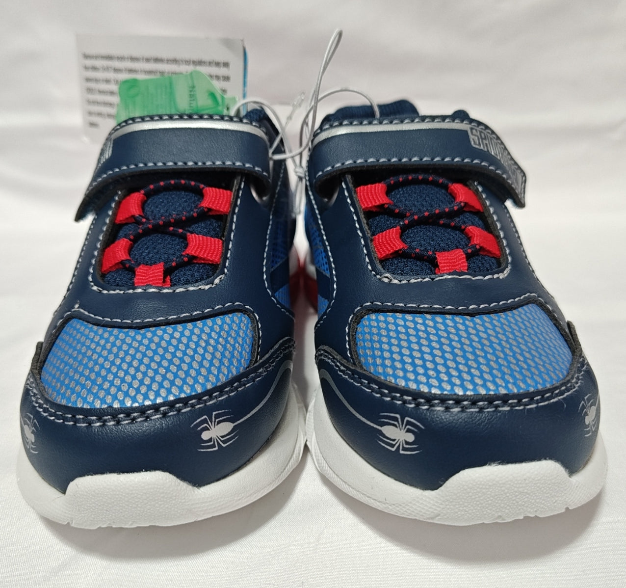 Marvel Spider-Man Boys' Light Up Sneakers Available Sizes 7, 8, 9, 10, 11, 12