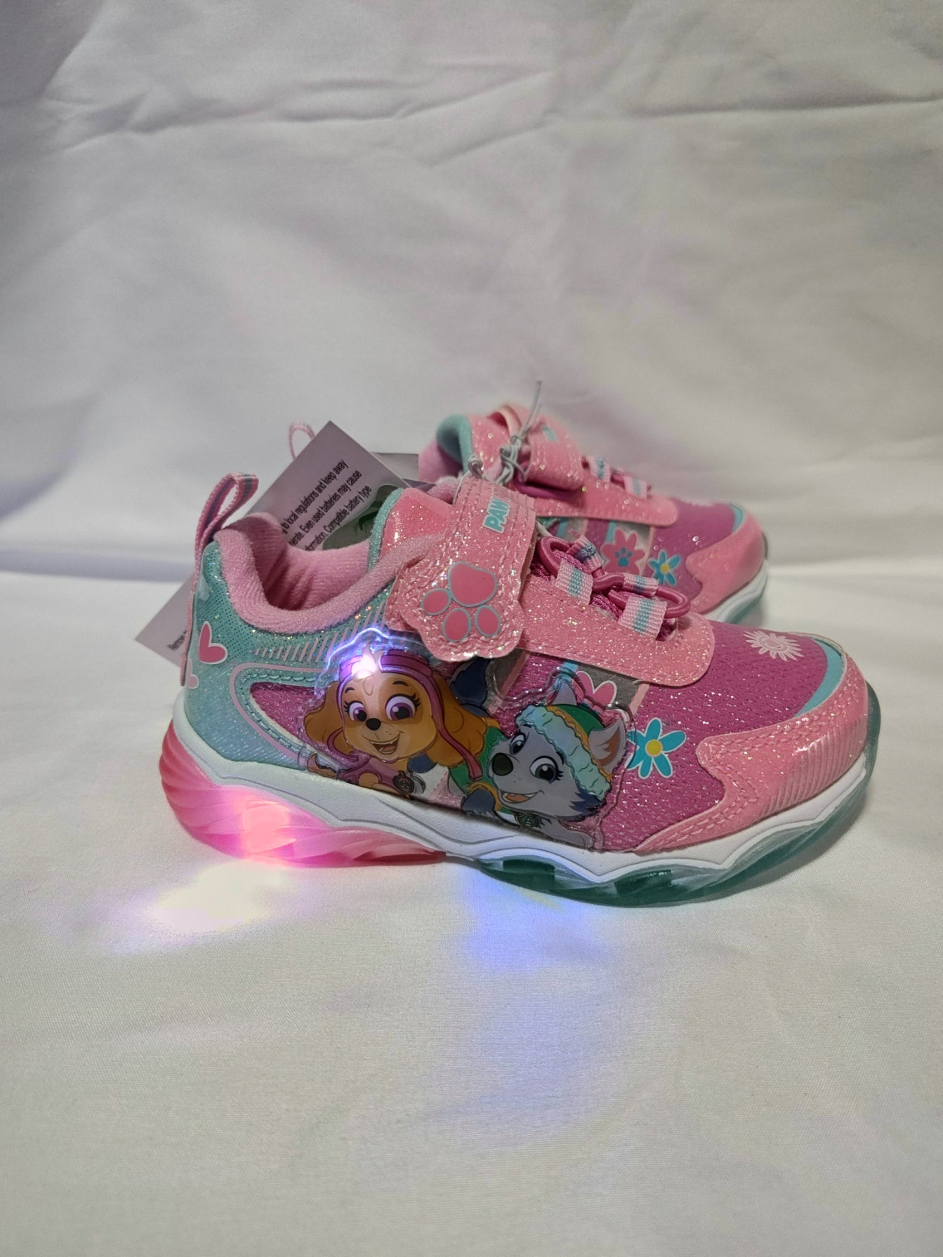 Nickelodeon Paw Patrol Girls' Light-Up Fashion Sneakers