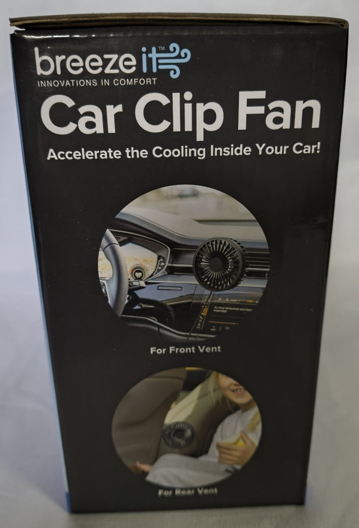 Breeze It Car Clip Fan