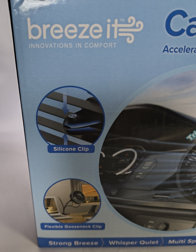 Breeze It Car Clip Fan