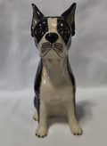Hand-painted ceramic Boston Terrier Bank
