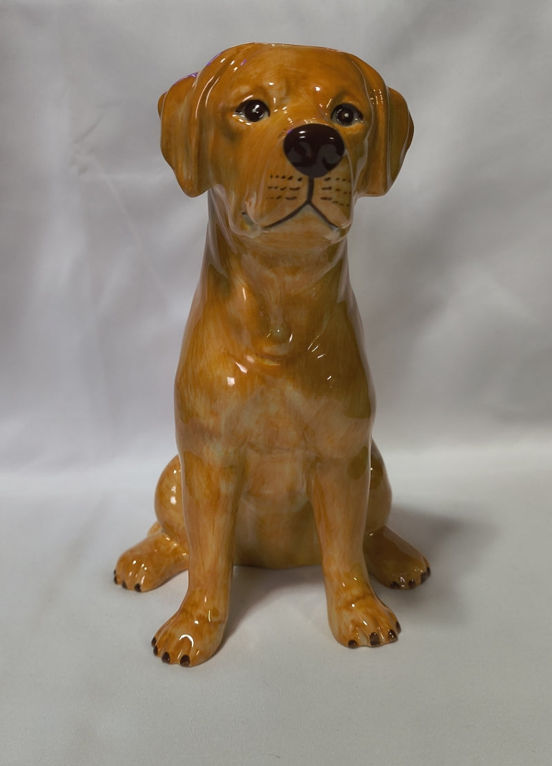 Golden Retriever ceramic bank
