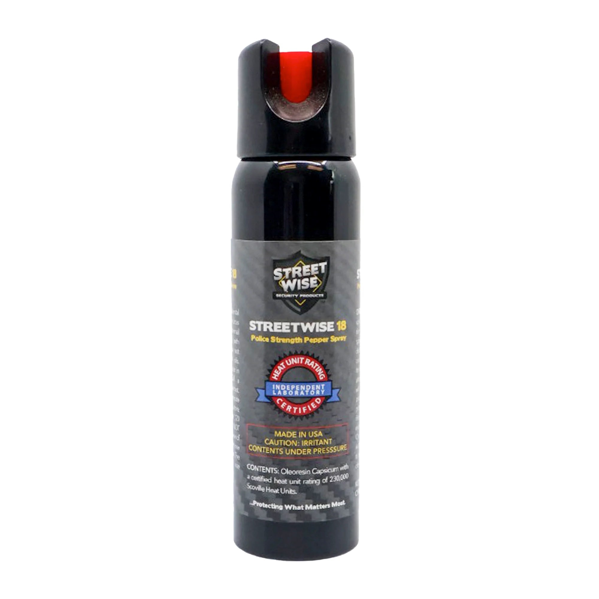 Streetwise 18 Stream Pepper Spray Twist Lock