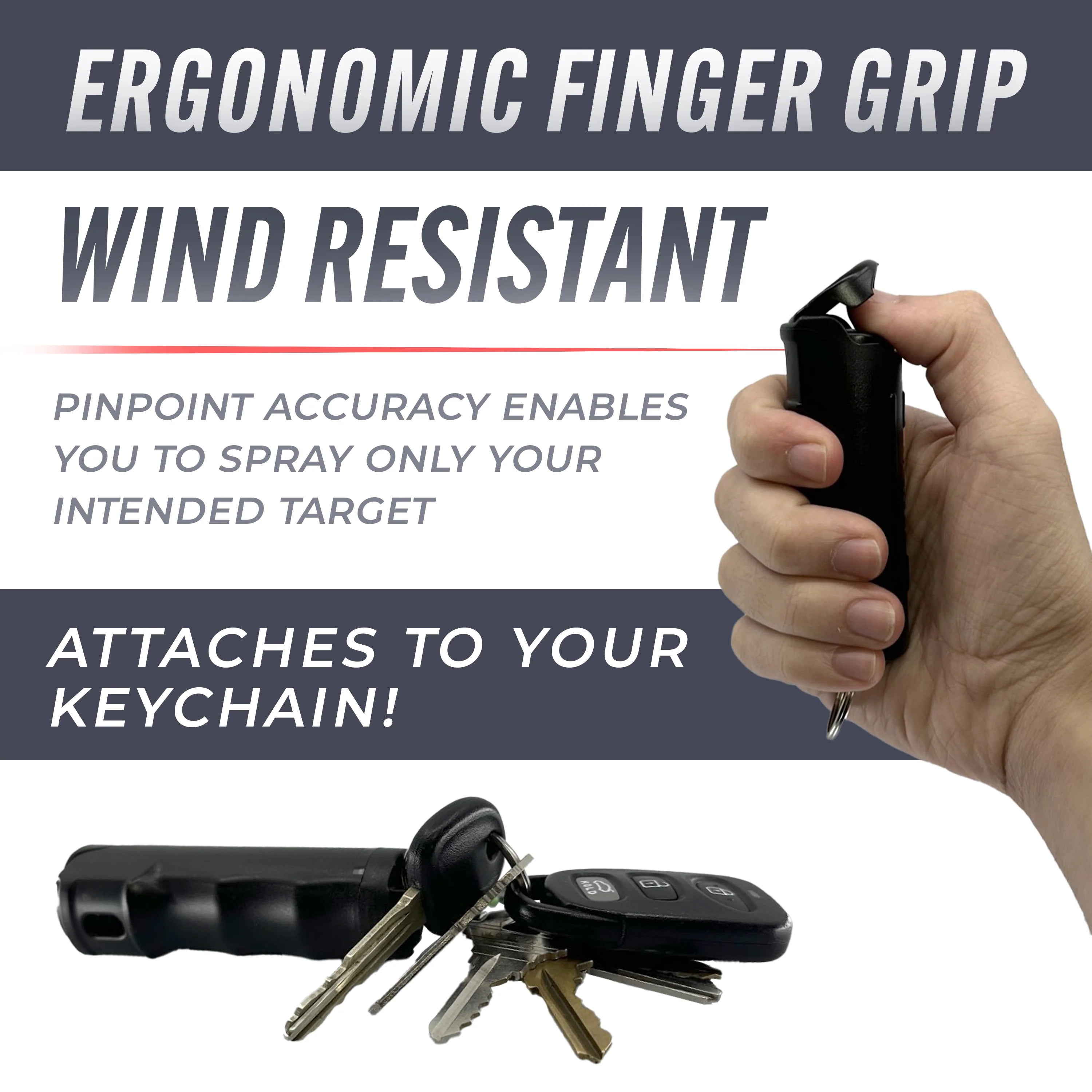 SMACK Streetwise Self-Defense Keychain Combo