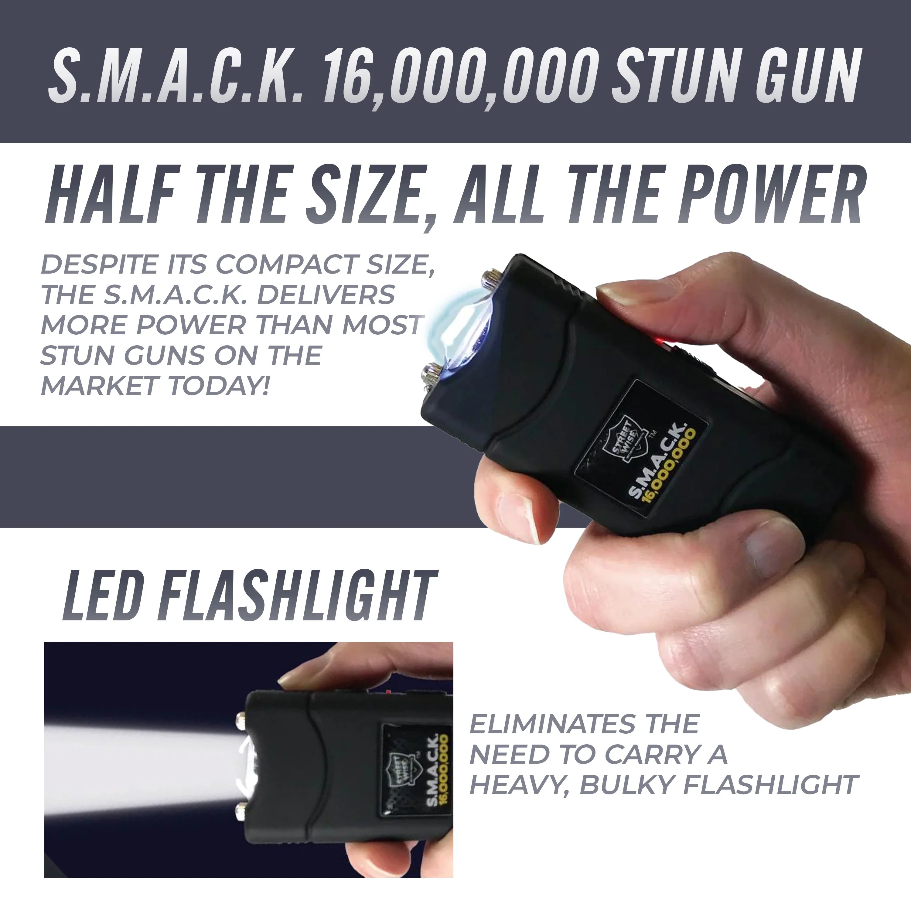 SMACK Streetwise Self-Defense Keychain Combo