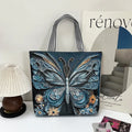 Butterfly Canvas Tote Bag