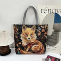 Fox Canvas Tote Bag