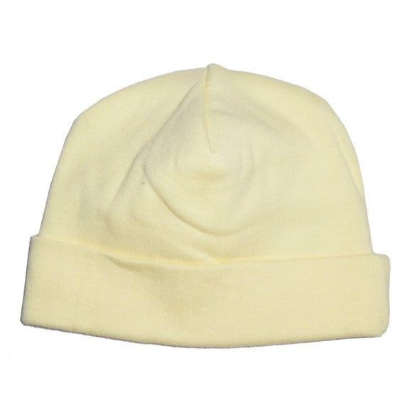 Pastel Rib Knit Beanie "Baby's First Cap"