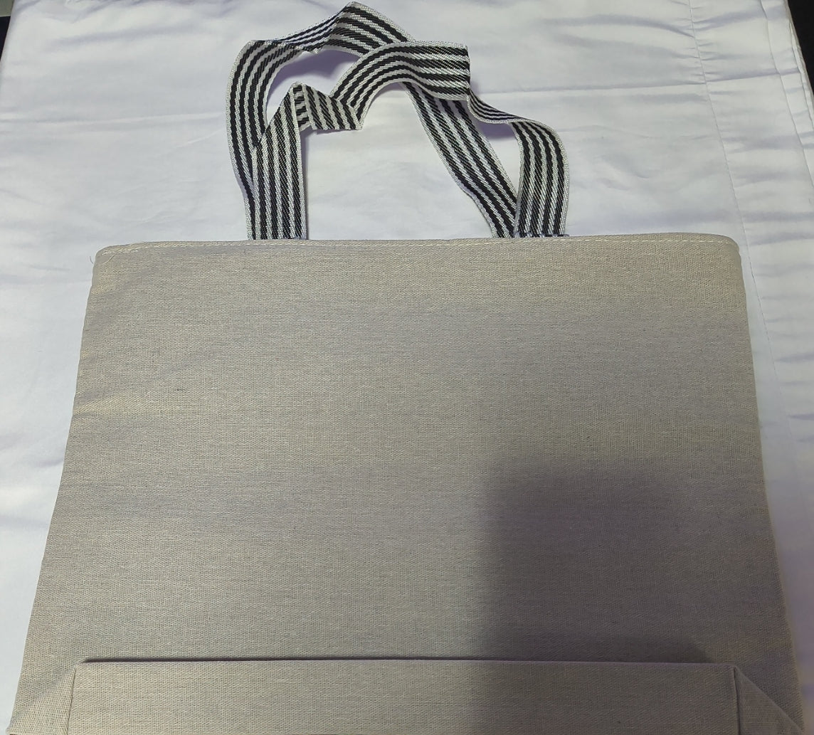 Back of the Canvas Tote Bag