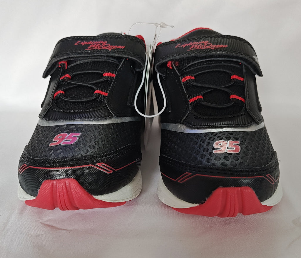 Disney Cars Boys Hook and Loop Light Up Sneakers. (Toddler/Little Kids) 7 - 12