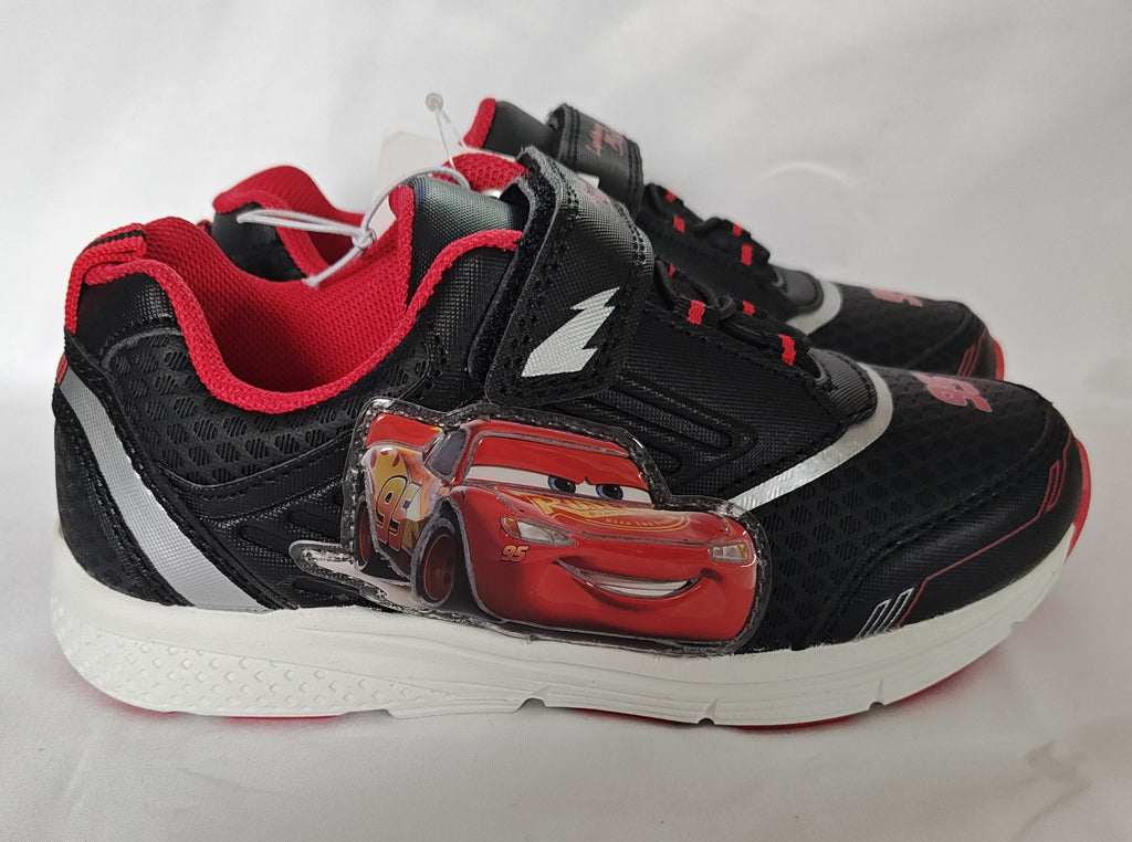 Disney Cars Boys Hook and Loop Light Up Sneakers. (Toddler/Little Kids) 7 - 12