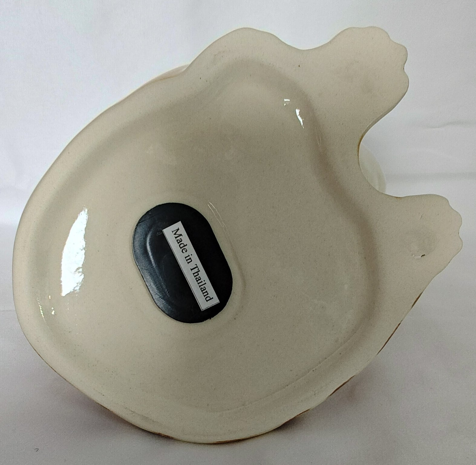 Cat Hand Painted Ceramic Bank Entirely Hand Painted For Realistic Appeal, 7.5"