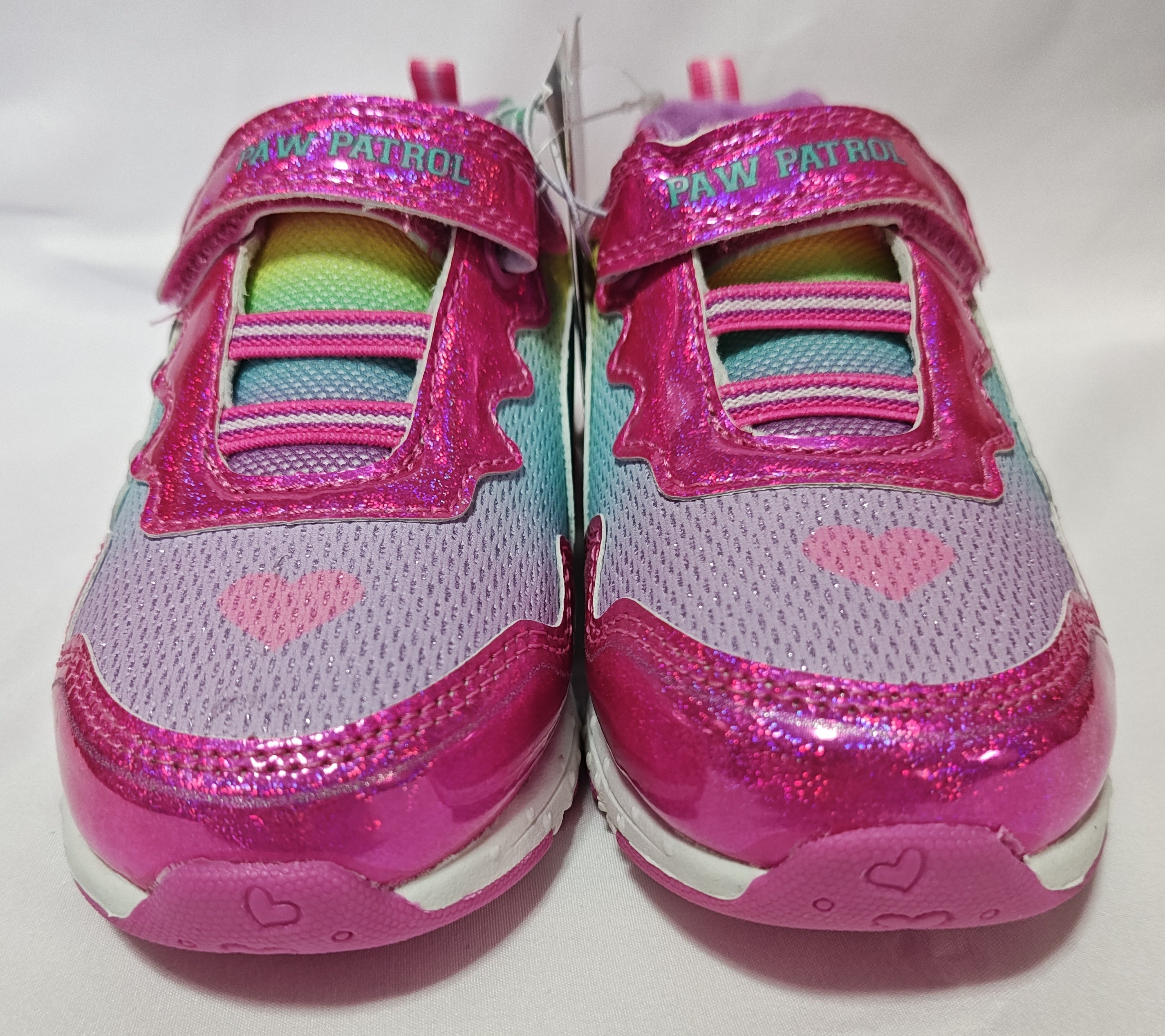 Nickelodeon Paw Patrol Skye and Everest Girls' Light Up Sneakers (Toddler/Kids)
