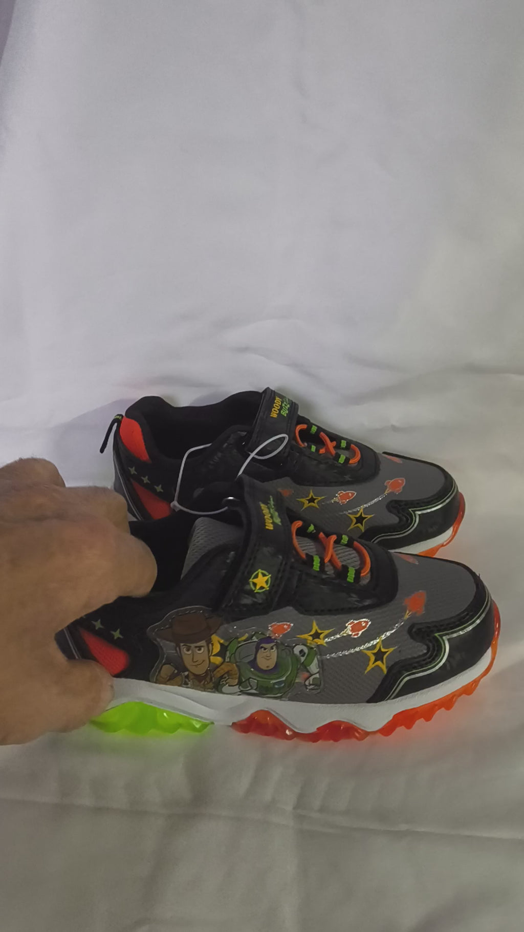 Disney Toy Story Light-Up Sneakers video