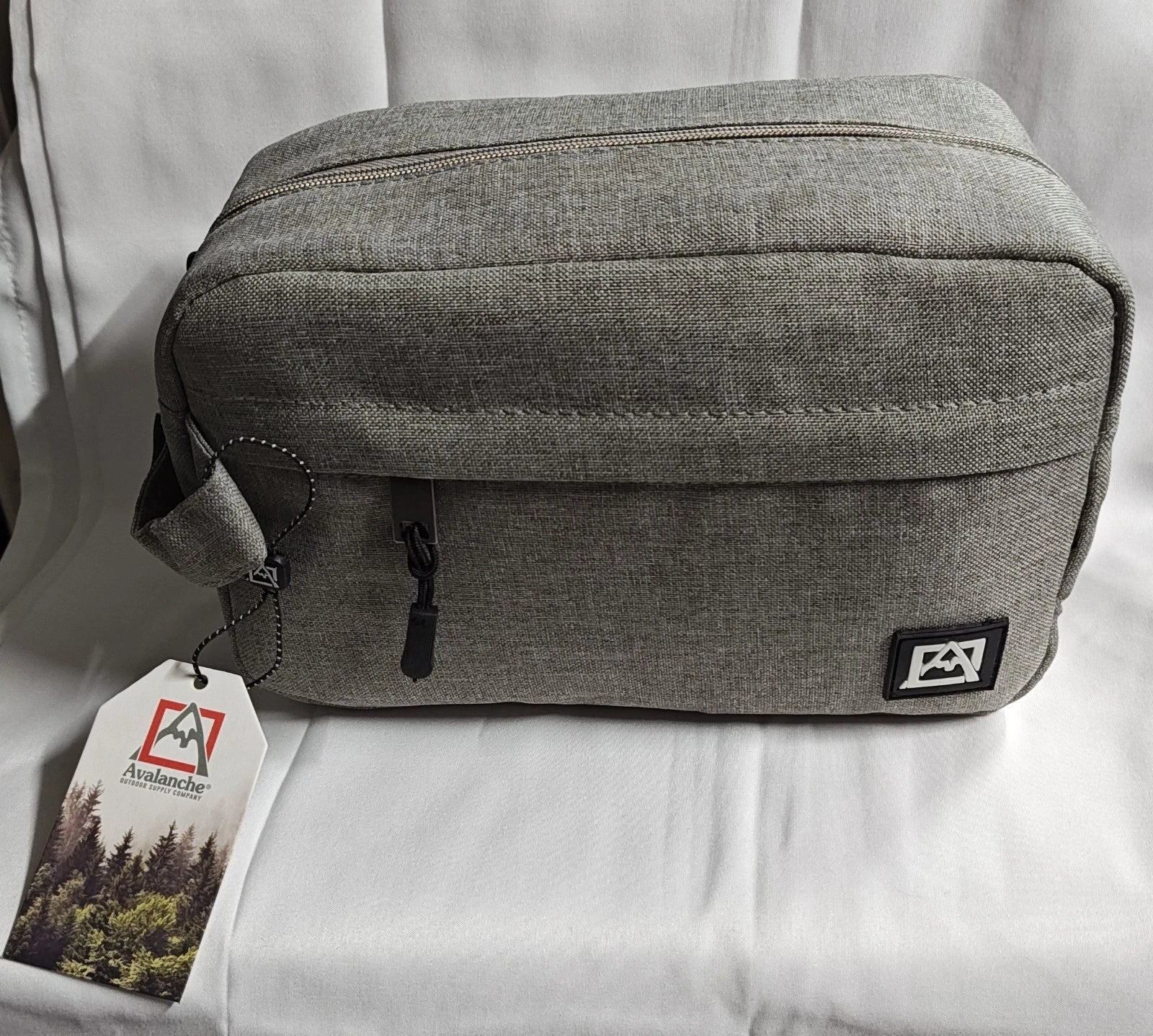 Avalanche Toiletry Bag / Medicine Bag / Kit Travel Pouch Organizer -All Gray