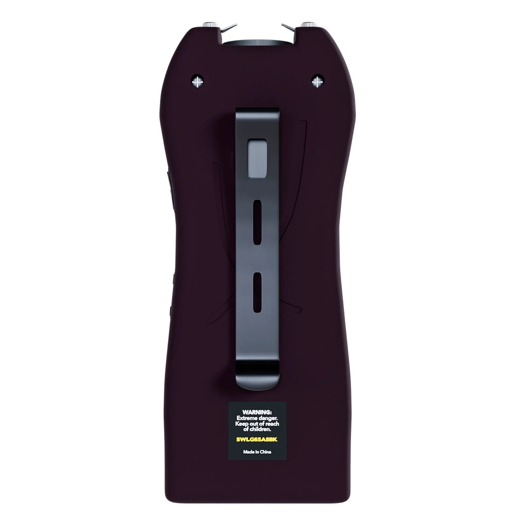 Lifeguard 65,000,000 Stun Gun w/ Auto Stun ALL NEW TECHNOLOGY Black Rechargeable