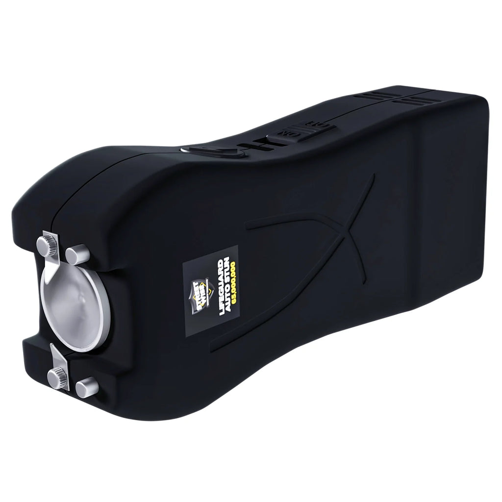 Lifeguard 65,000,000 Stun Gun w/ Auto Stun ALL NEW TECHNOLOGY Black Rechargeable